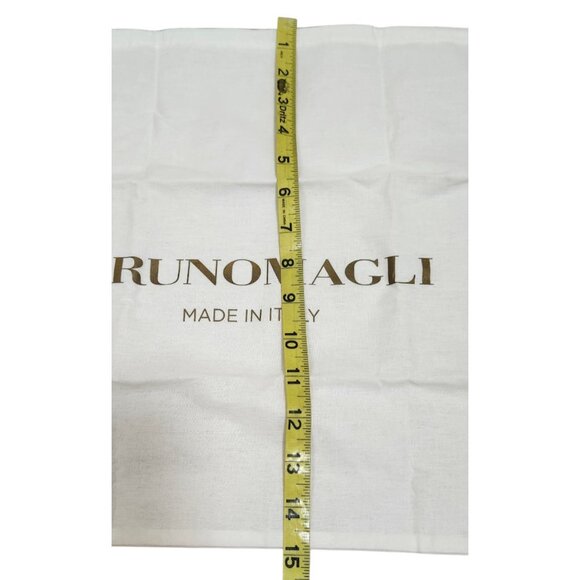 Authentic Bruno Magli Dust Protect Bag for Handbags 16"w x 15"h White NEW - Picture 2 of 3